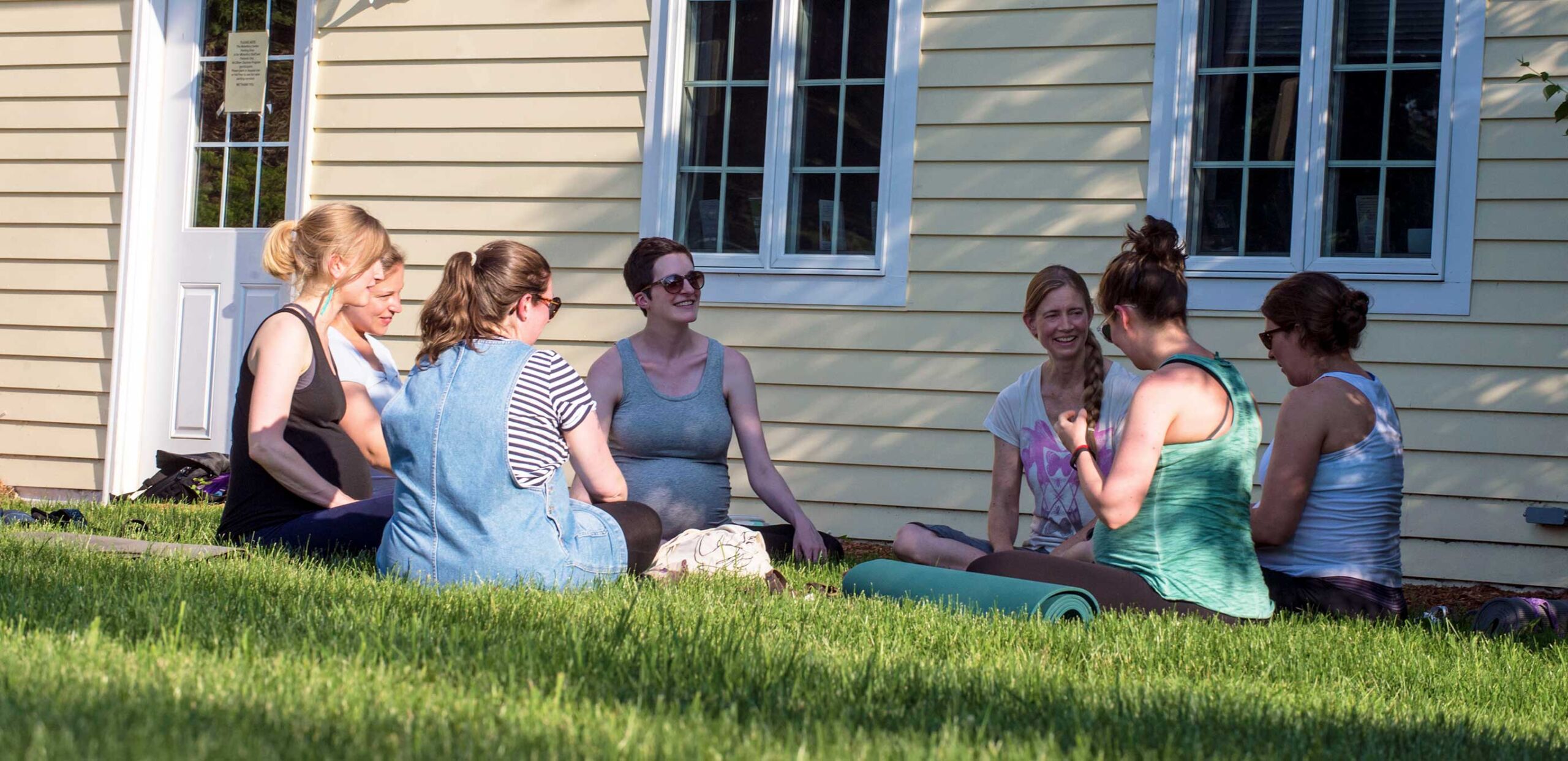 Prenatal Yoga at the Cooley Dickinson Hospital Midwifery Center