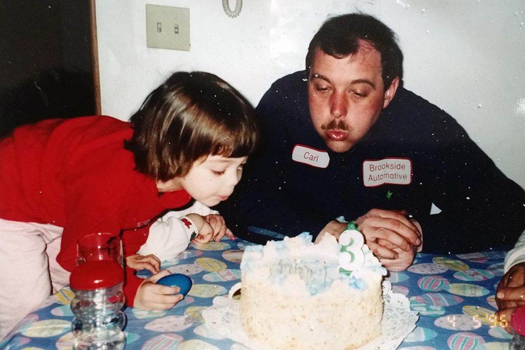 The Garden: A Center for Grieving Children and Teens - Danielle Jez & dad Carl.