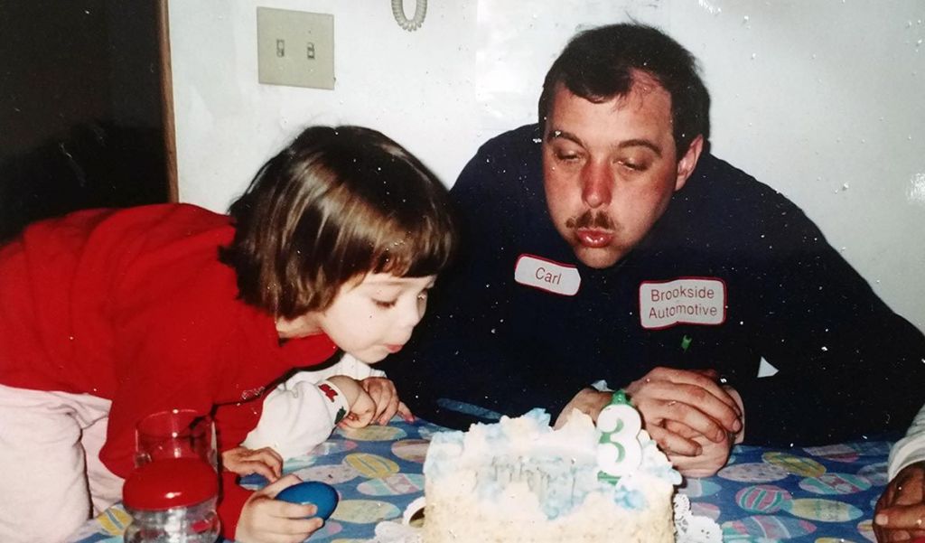 The Garden: A Center for Grieving Children and Teens - Danielle Jez & dad Carl.