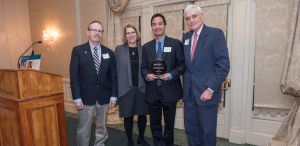 Wayne Hioe, MD, receives the Physician Excellence Award