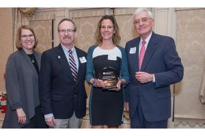 Jennifer Lesperance, NP, receives the Advanced Practice Clinician Award