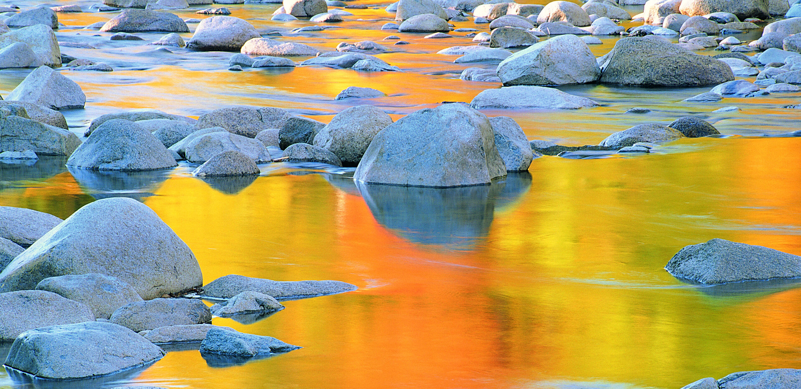 Rocks in stream, Cooley Dickinson Health Care System, Northampton, MA 01060.