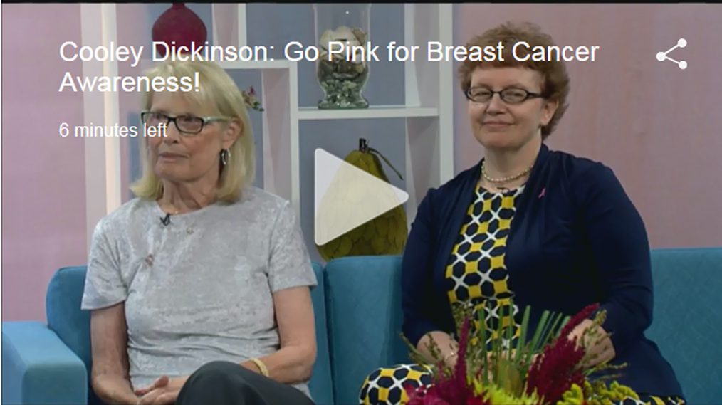 Cooley Dickinson Breast Center on WWLP Channel 22's MassAppeal