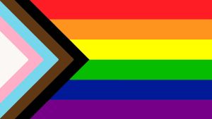 Pride flag.