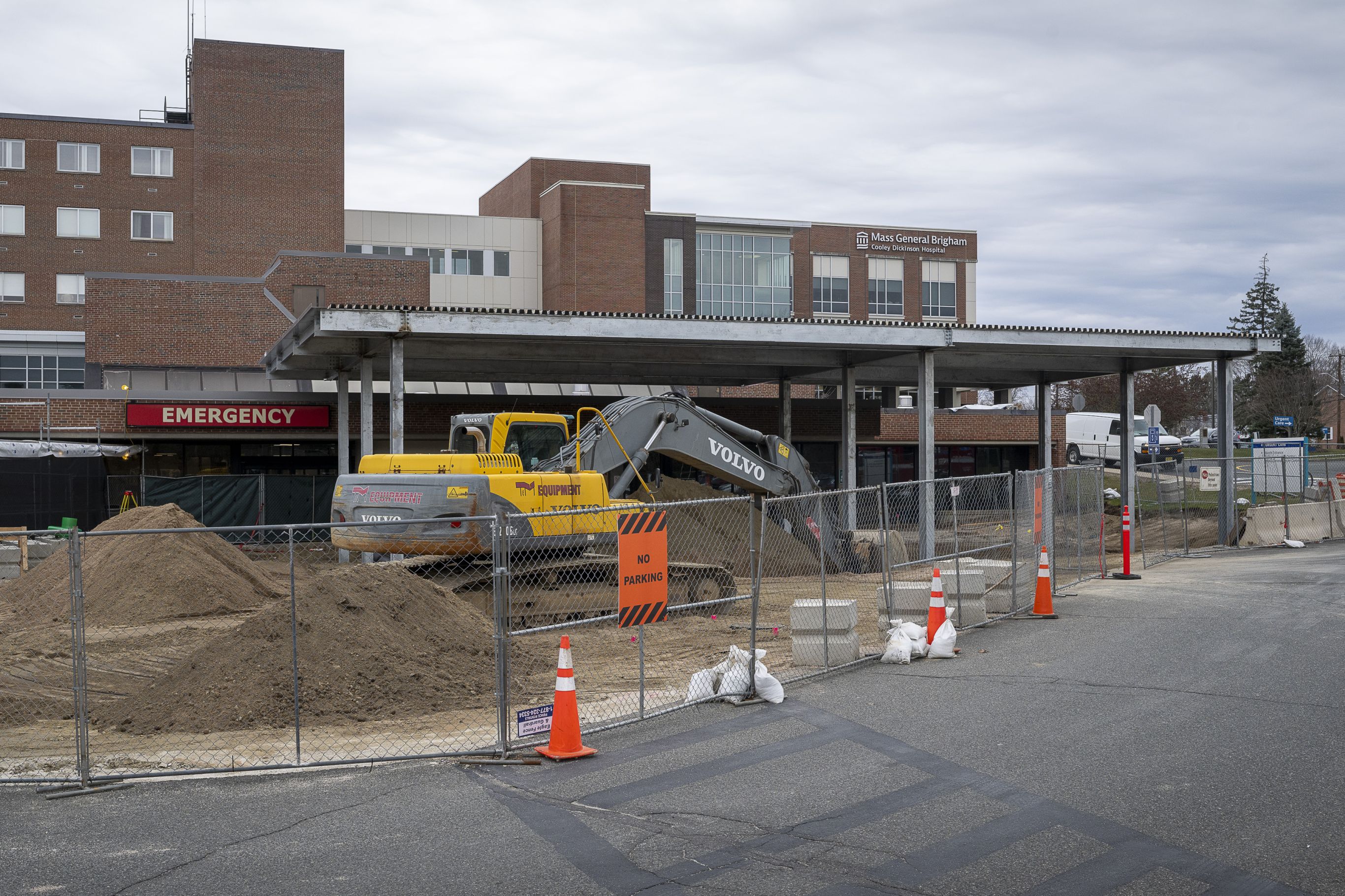 Cooley ED construction progress as of April 2024