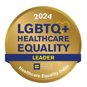 LGBTQ+ Healthcare Equality Leader logo