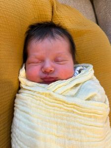 Patient testimonial photo of baby Paloma