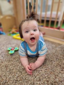 Patient testimonial photo of baby Paloma